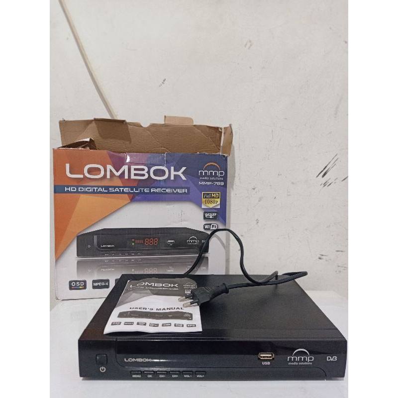 Receiver DVB Lombok MMP-789 HD Digital Satellite