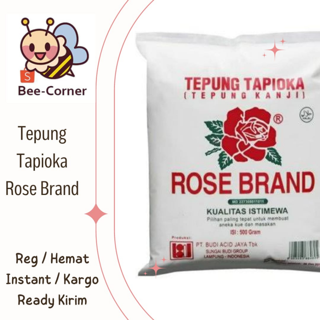 

tepung tapioka rosebrand 500 gr