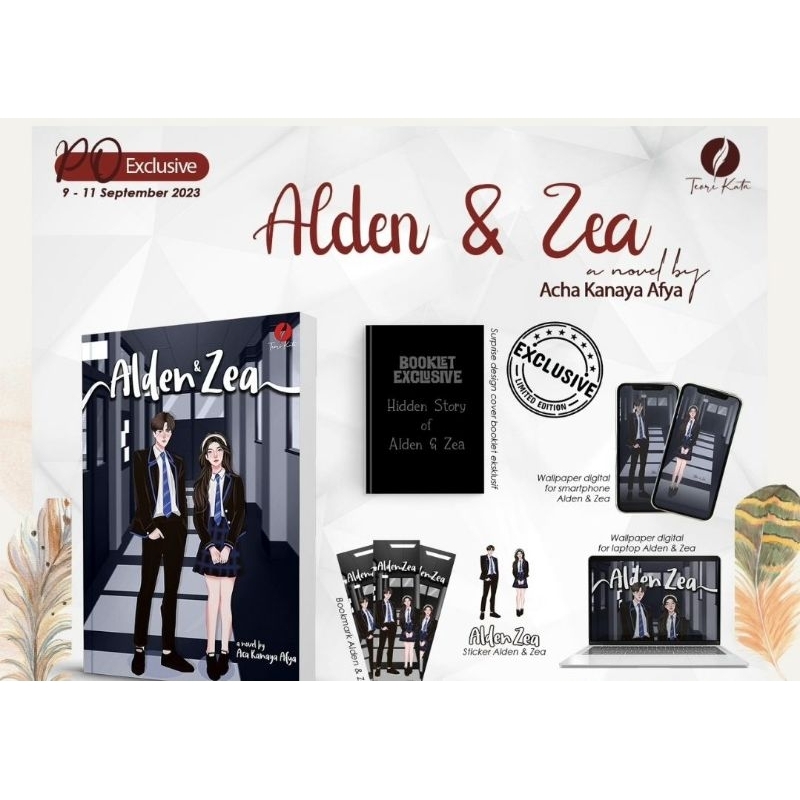 READY Alden &amp; Zea by Syfaacha / Aca Kanaya Alya Novel