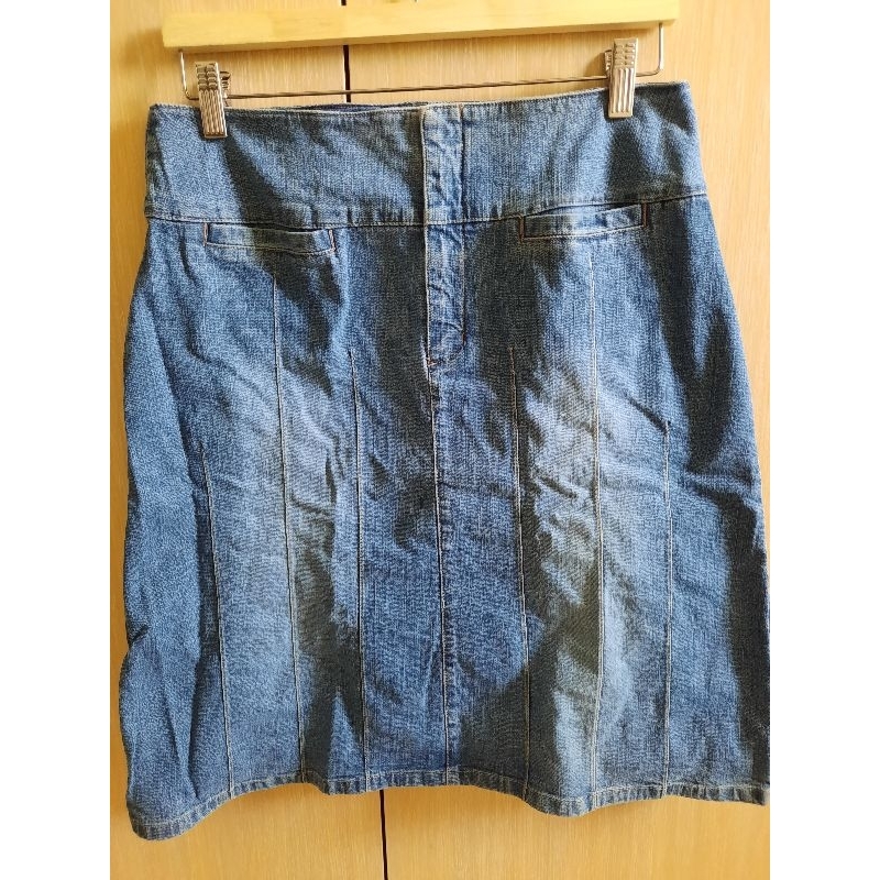 Rok midi jeans ESPRIT uk.40