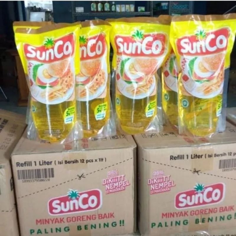 

Minyak goreng Sunco 1Lltr