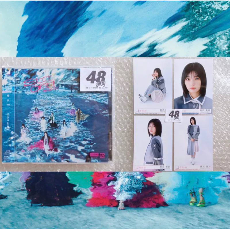 PP Fujiyoshi Karin (Sakurazaka46) - Start Over Konpu Type A, B, C, & D + Bonus CD Start Over Regular