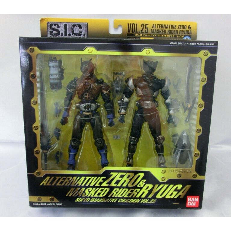 Bandai SIC Super Imaginative Chogokin Masked Rider Ryuki vol.25 Alternative Zero & Masked Rider Ryug