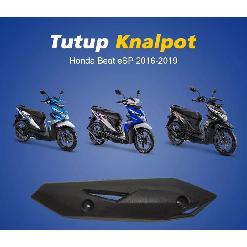 Tameng Tutup knalpot Honda Beat Esp 2016-2019