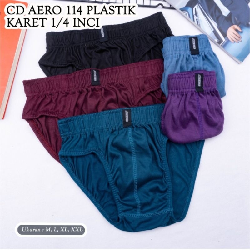 Aero celana dalam pria | celana dalam pria katun | celana dalam cowok 6 pcs - 12 pcs