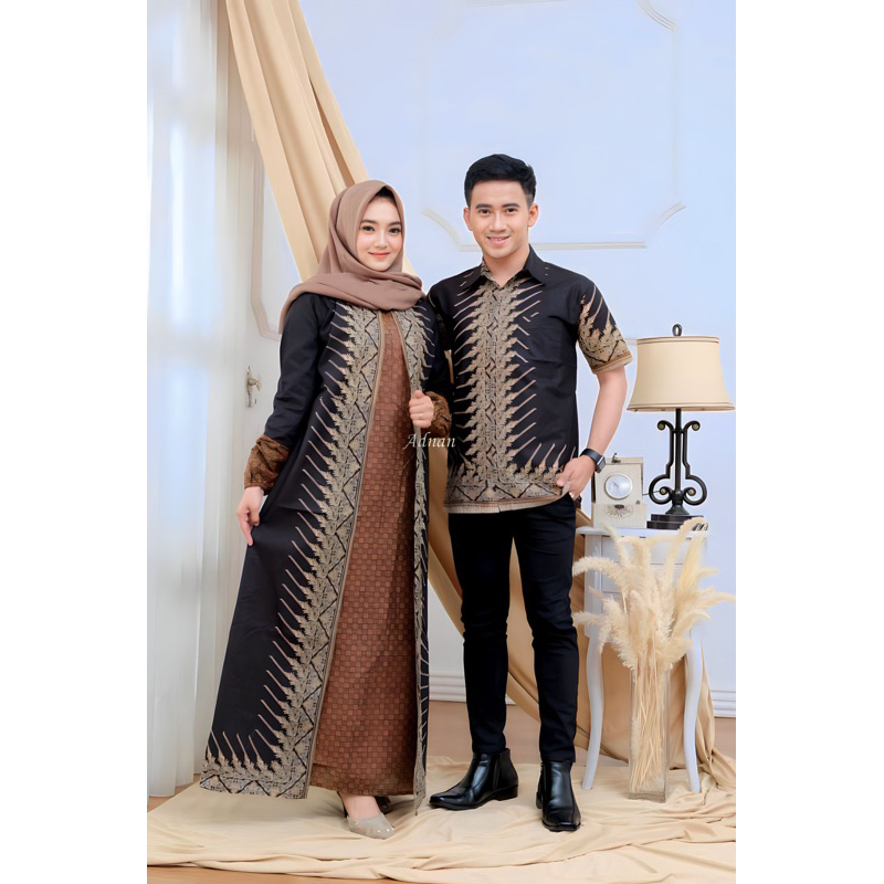 BATIK COUPLE | GAMIS COUPLE | GAMIS BATIK | BAHAN KATUN PREMIUM