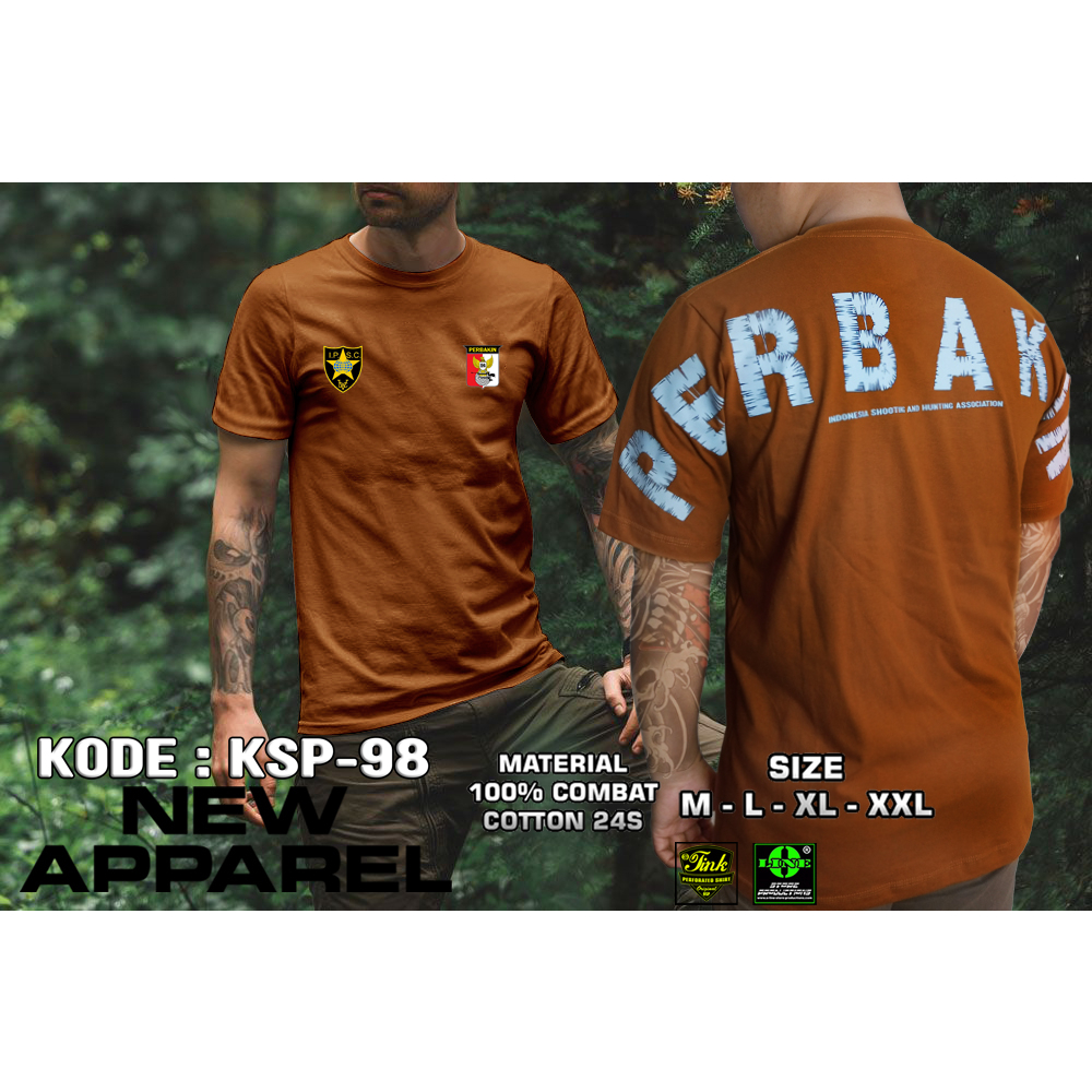Kaos Perbakin Mustard
