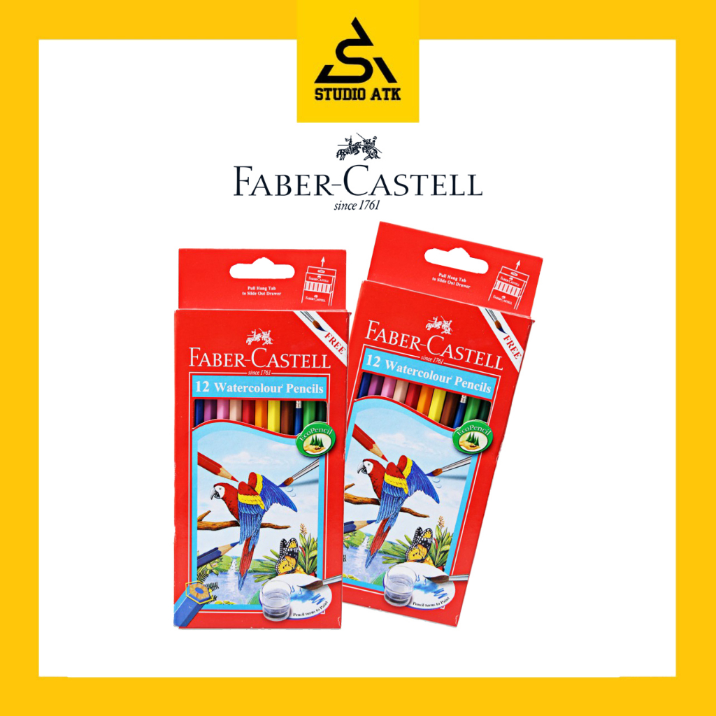 

Pensil Warna FABER CASTELL Water Colour 12 Warna