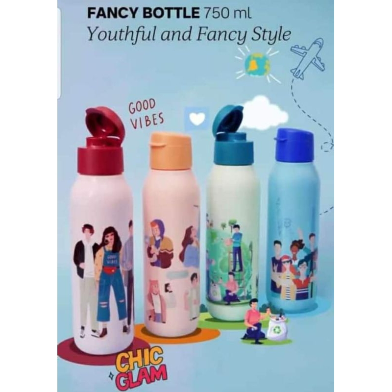 FANCY BOTTLE TUPPERWARE 750Ml