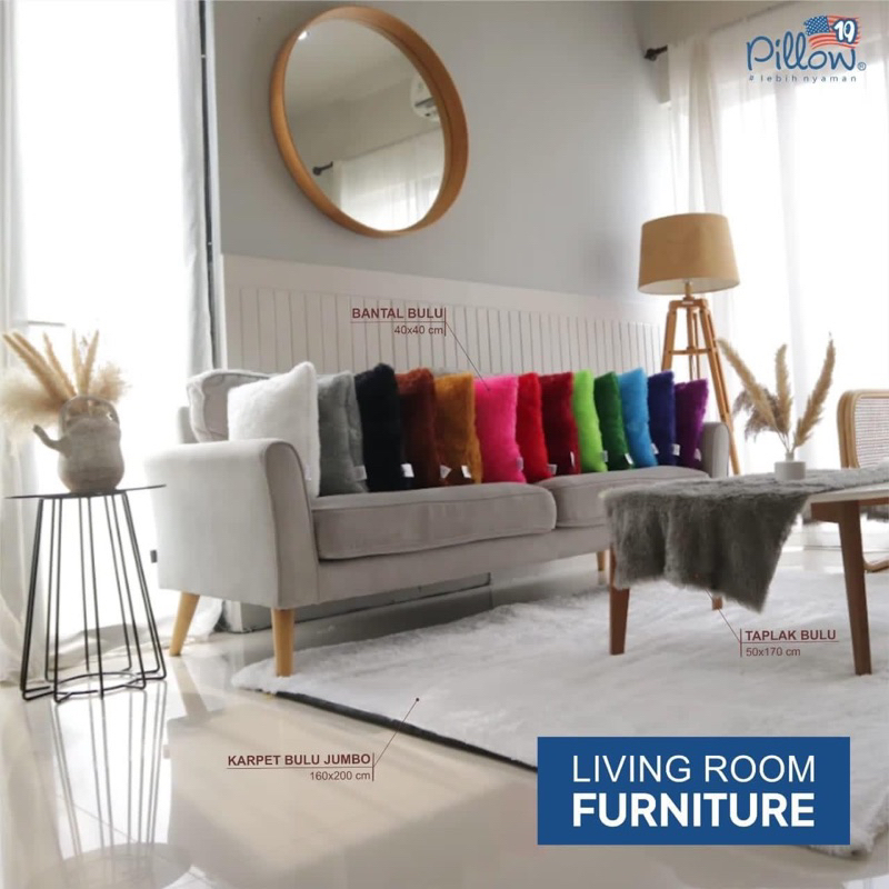 BANTAL BULU PILLOW BANTAL SOFA