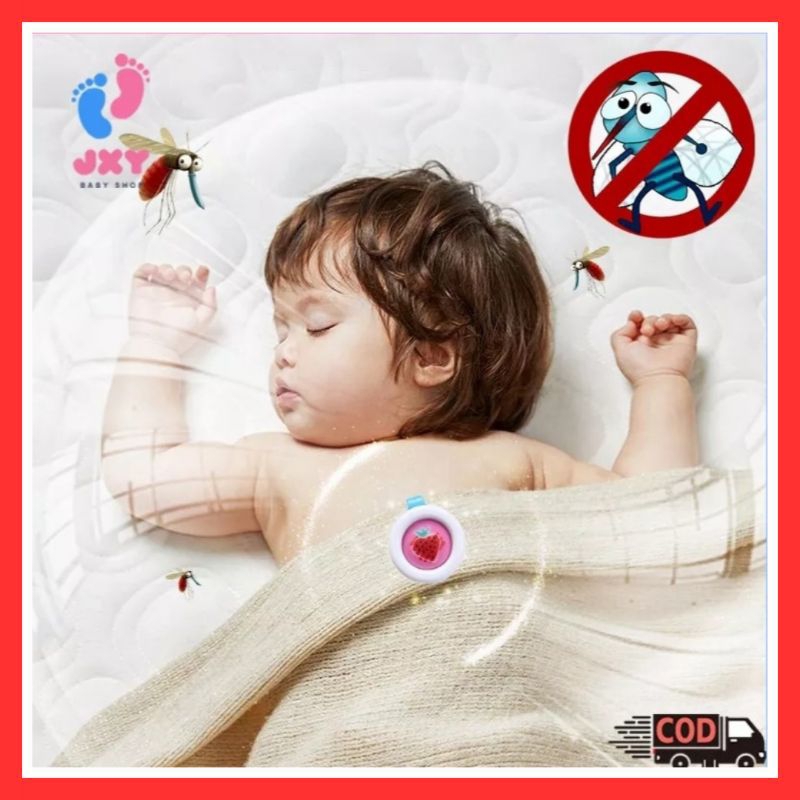 MOSQUITO REPELLENT PENANGKAL NYAMUK  ANAK TEMPELAN ANTI NYAMUK PIN ALAT PENGUSIR NYAMUK ANAK PALING 