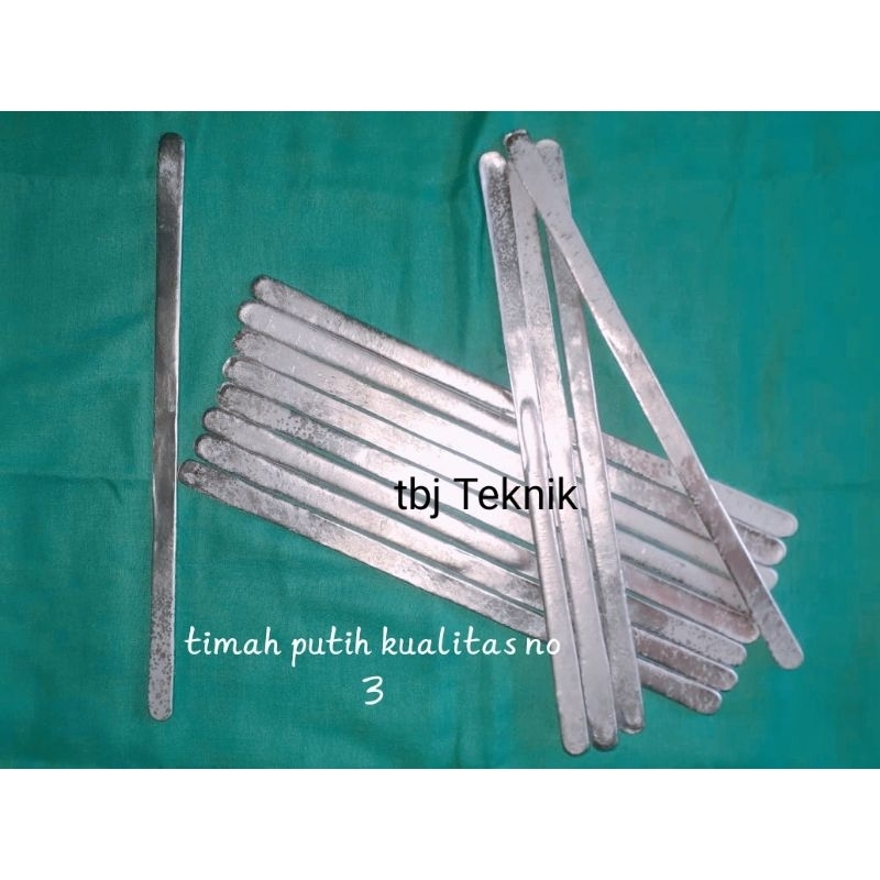timah putih batangan kualitas no 3 spesialis radiator