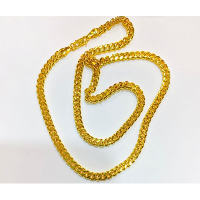 kalung rantai lapis emas