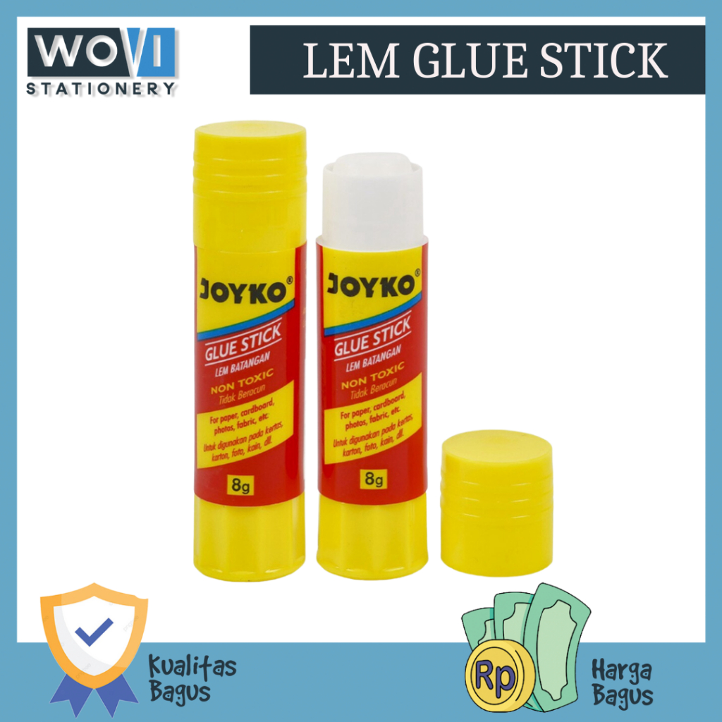 

[PCS] Lem Glue Stick GS-09 8gr Joyko / Lem Kertas / Lem Glue Stick Joyko