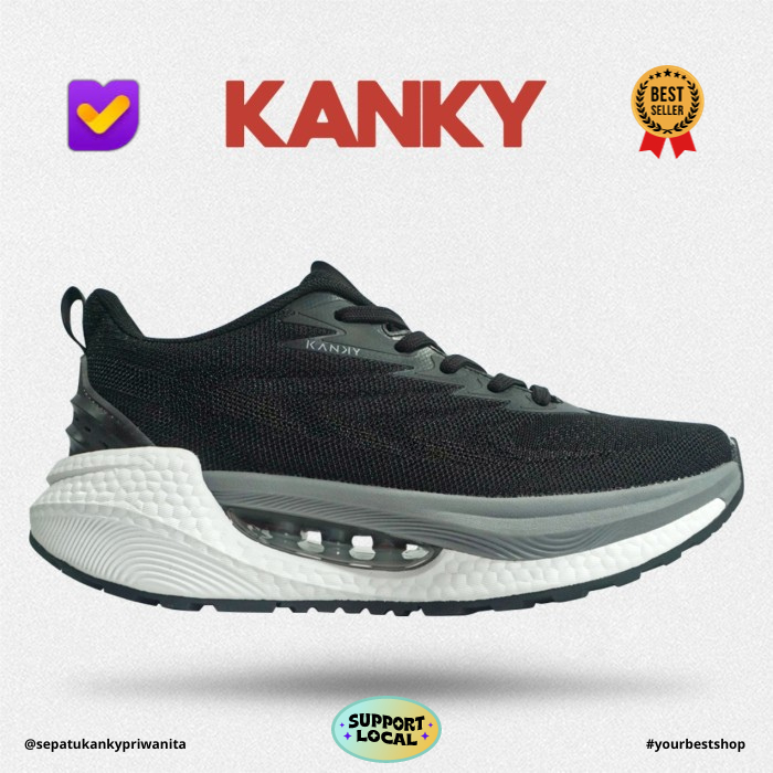 Sepatu Kanky Story Hikaru Sepatu Sneakers Casual Sport Dewasa Terbaik