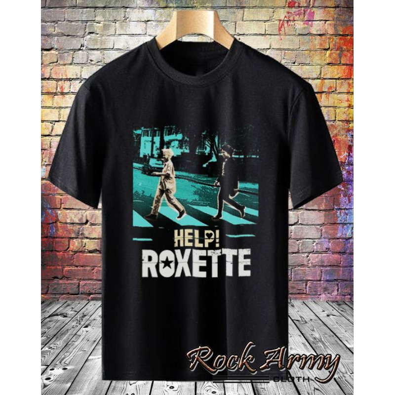 KAOS BAND ROCK PRIA WANITA ROXETTE