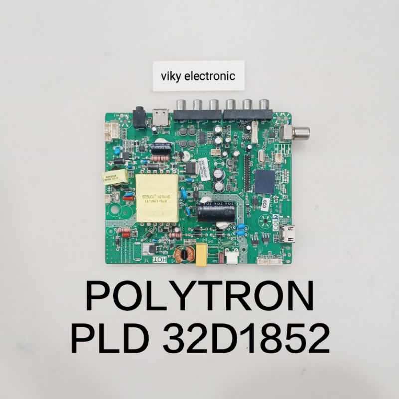 POLYTRON PLD 32D1852 mainboard mb mobo modul mesin tv POLYTRON PLD32D1852