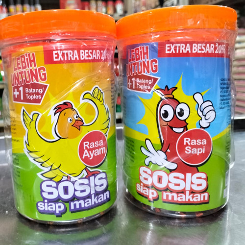

(Toples/25pc) Sosis So Nice Ayam Sapi