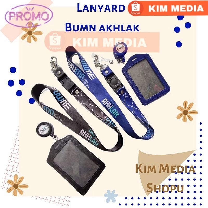 

TALI IDcard BUMN AKHLAK DESAIN TERBARU 2024 | LANYARD idcard BUMN ( AKHLAK) PRINTING