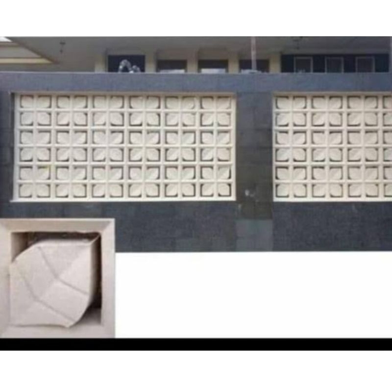 LOSTER BETON 20X20 MOTIF DAUN