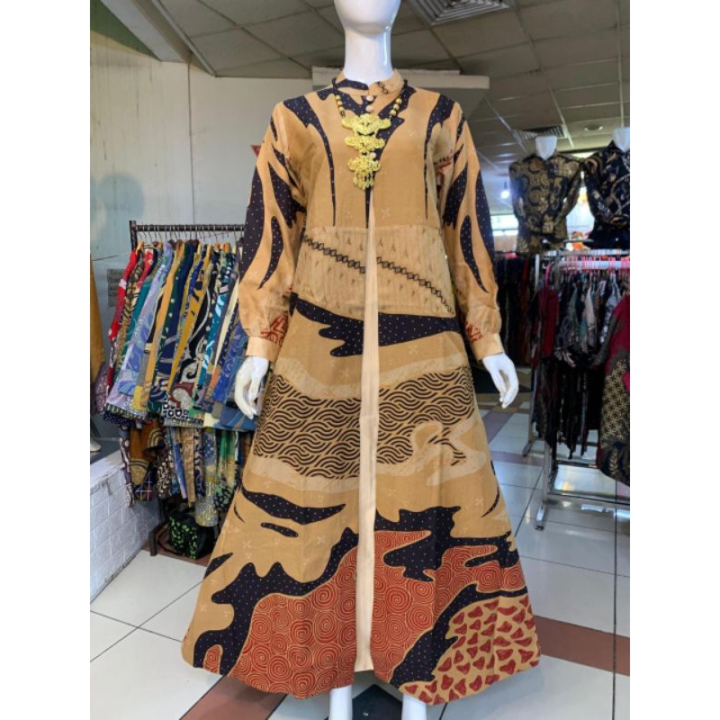 GAMIS BATIK DOBBY LAPIS KATUN TOYOBO PREMIUM THAMRIN CITY @batik_berkah_store