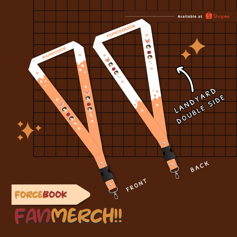 

[FANMERCH] Lanyard & Strap FORCEBOOK
