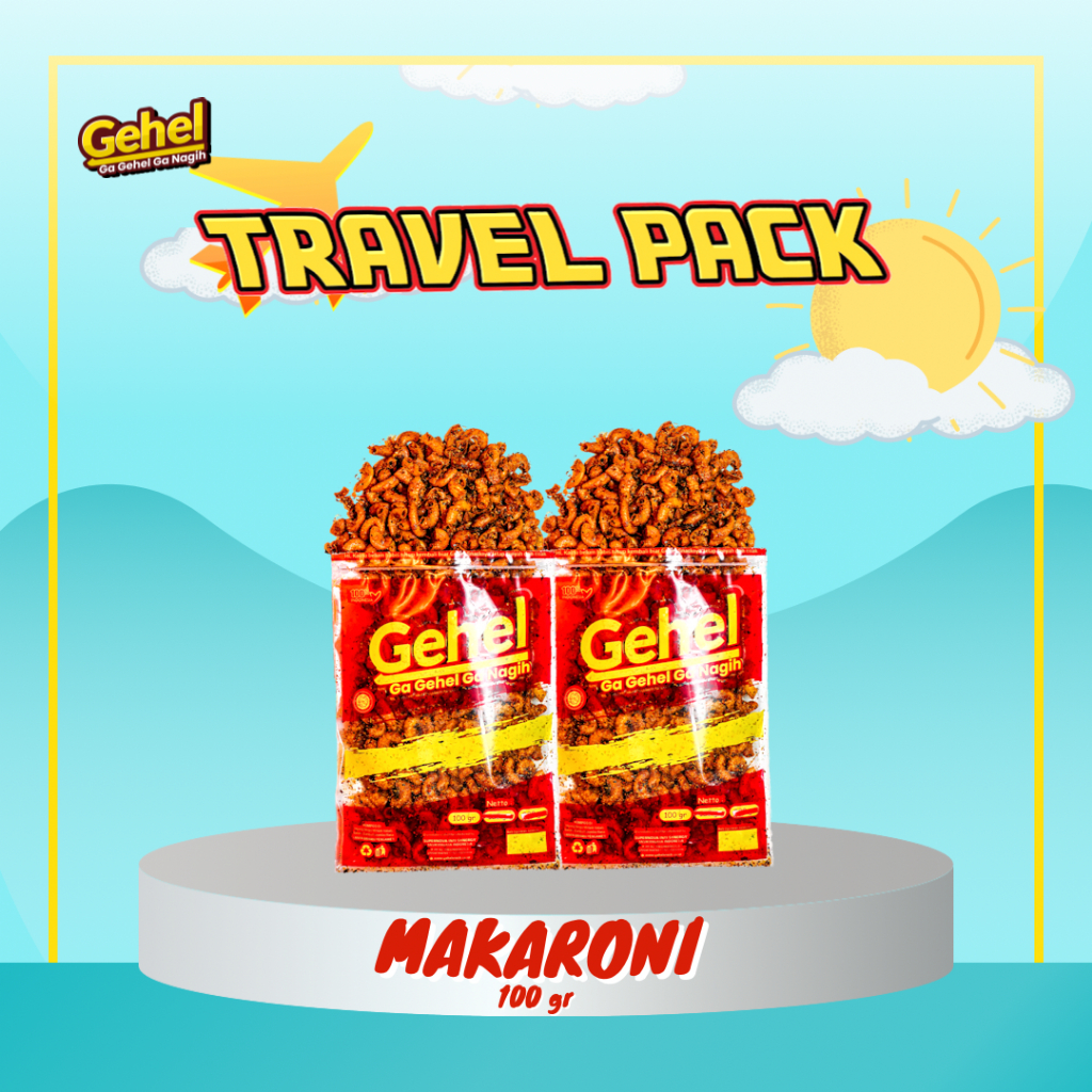 

Gehel Travel Pack Makaroni 100gr