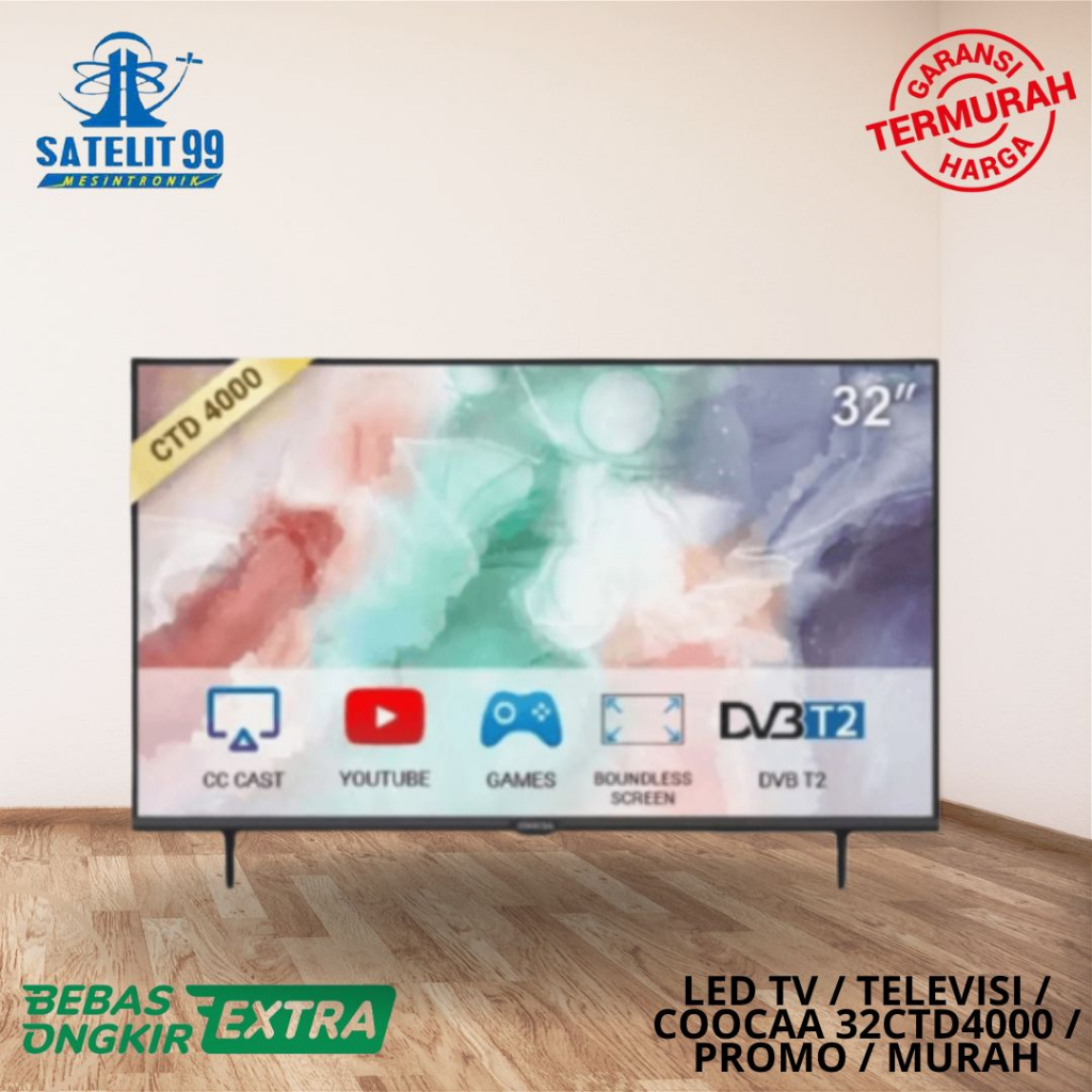 LED TV / TELEVISI / COOCAA 32CTD4000 / PROMO / MURAH