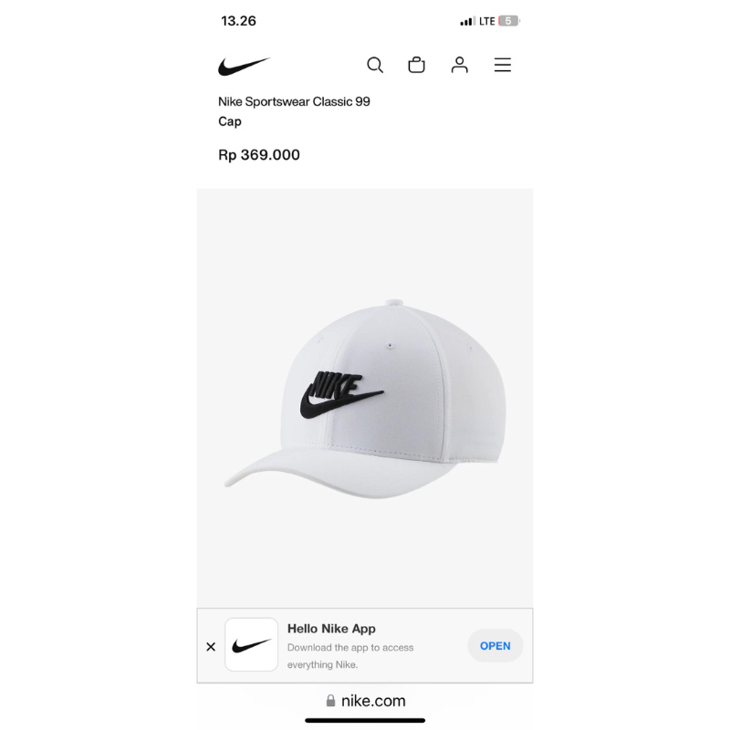 Nike Sportswear Classic 99 Cap - Ready siap kirim