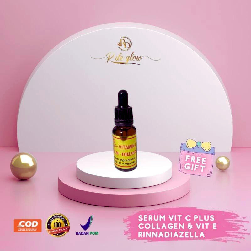Serum Vitamin C E Plus Collagen Rsd Risda Skin Glow Rd Original