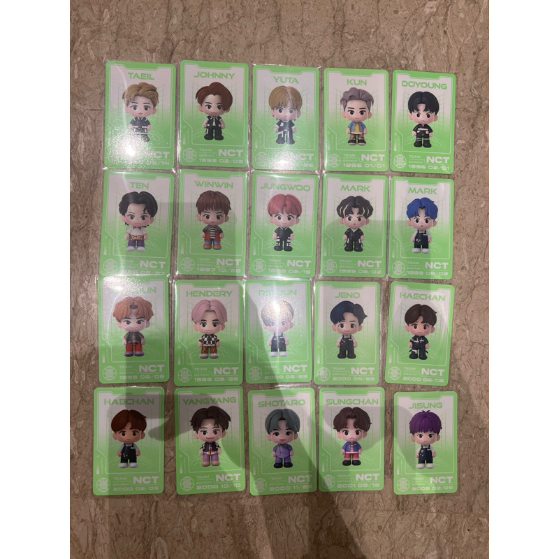 NCT 2021 RANDOM FIGURE PHOTOCARD