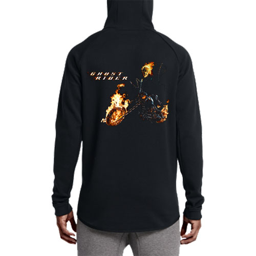 Ghost Rider Hoodie Bahan Katun Fleece | Jaket Hoodie Jumper & Ritsleting | Bisa COD