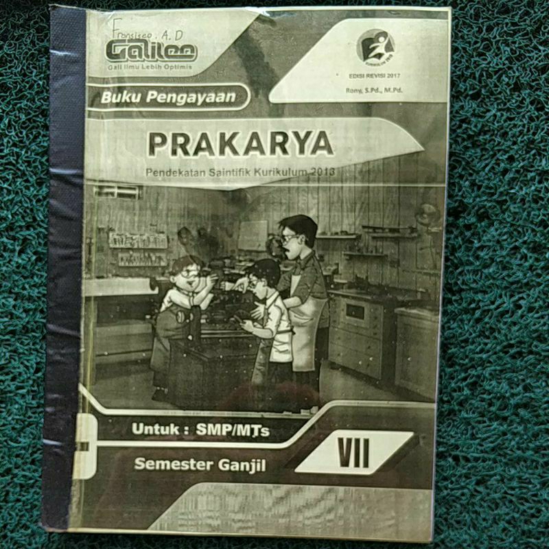 Buku Pengayaan/LKS Prakarya Kelas VII(Bekas)