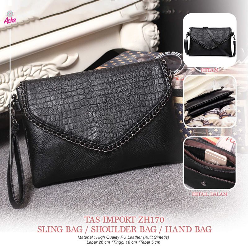 TAS WANITA | TAS IMPORT | SLING BAG ORI BY ASTA GESER