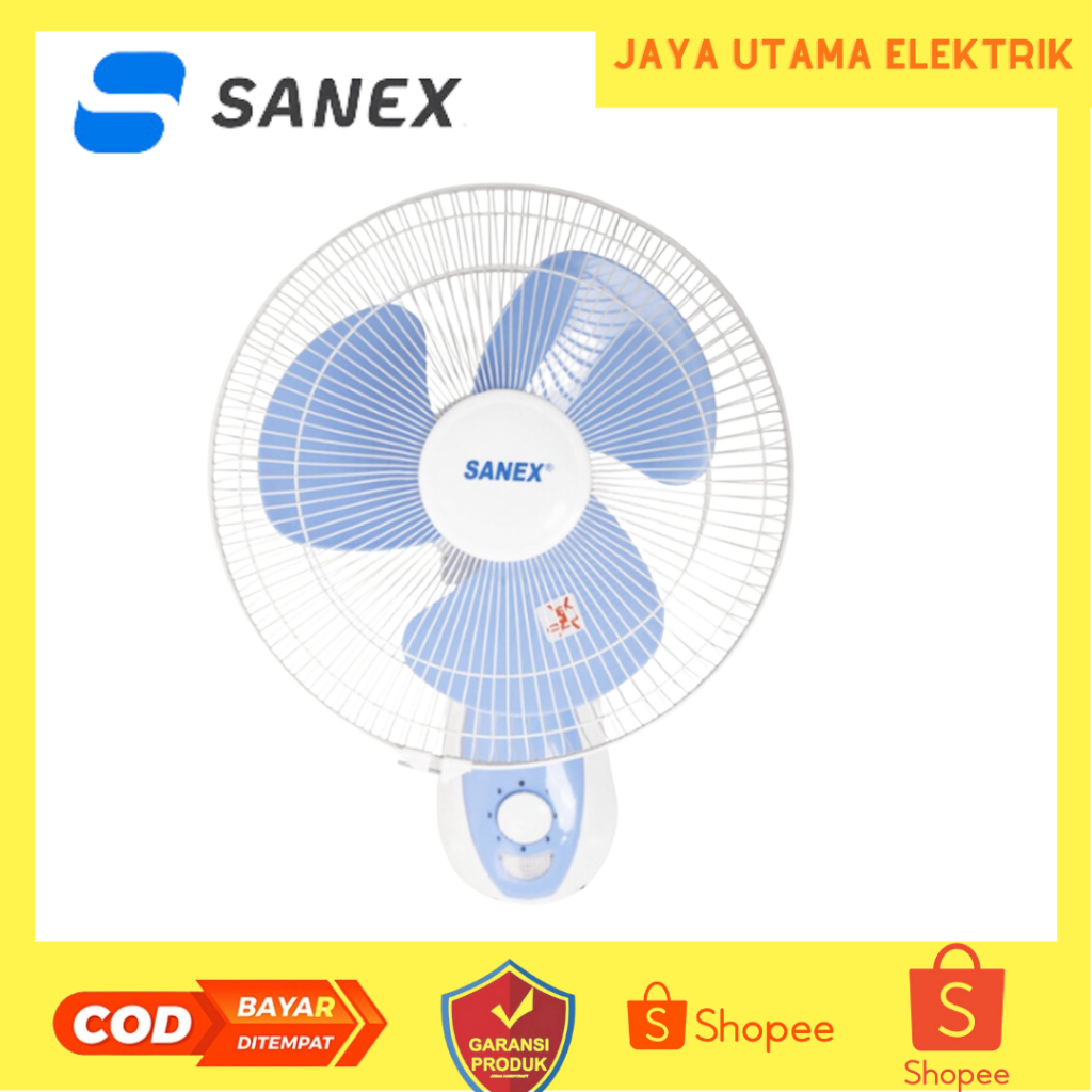 Sanex Kipas Angin Dinding Wall Fan Sanex FW 1280 - 12 inch/kipas angin dinding/kipas angin/kipas din