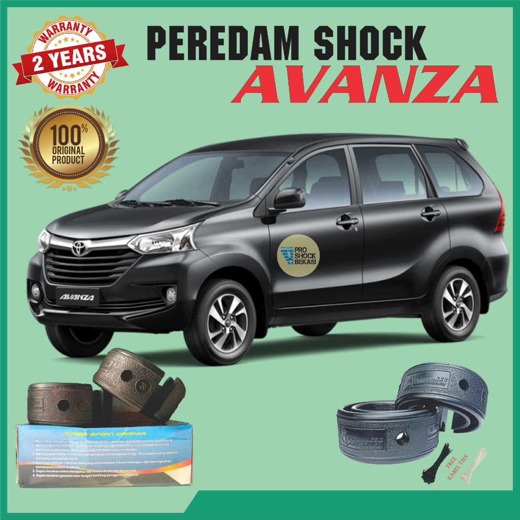 Pro Shock Sport Damper Spring Buffer Stabilizer Peredam Shock Mobil  Toyota Avanza