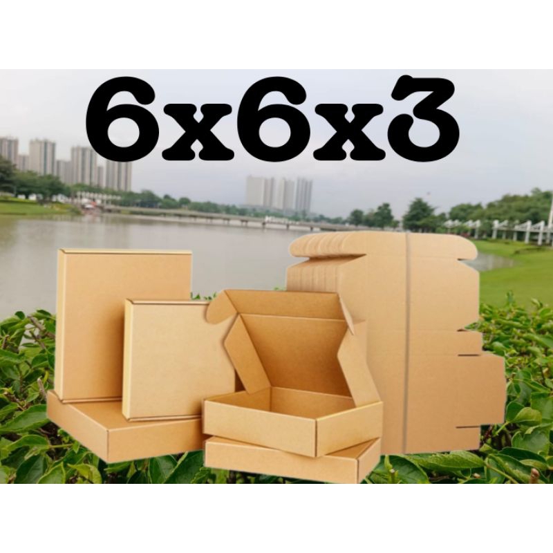 

kardus kotak pizza Uk 6x6x3....DIE CUT