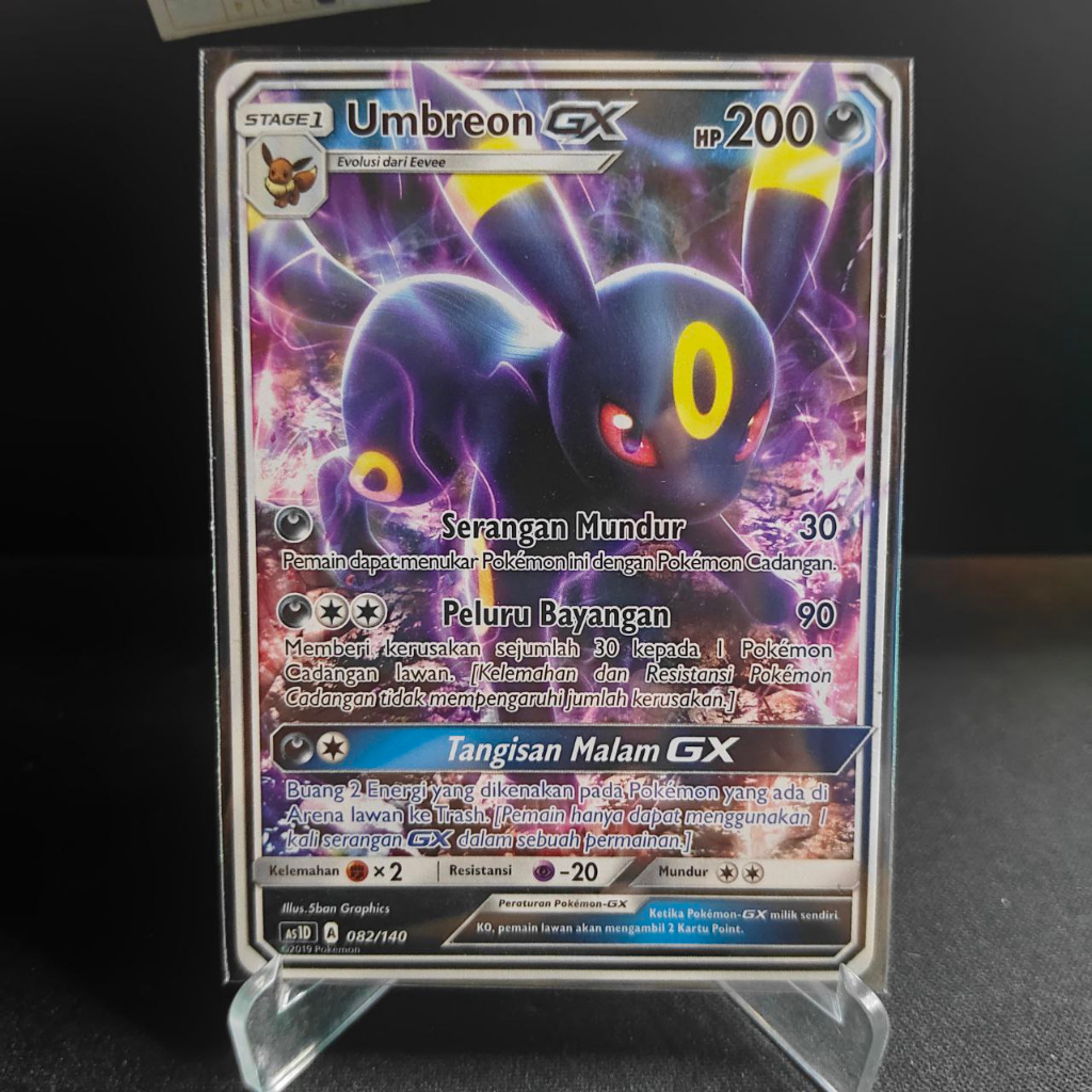 Umbreon GX Machamp GX Tapu Lele GX Raikou GX TD dan lainnya Kartu Pokemon