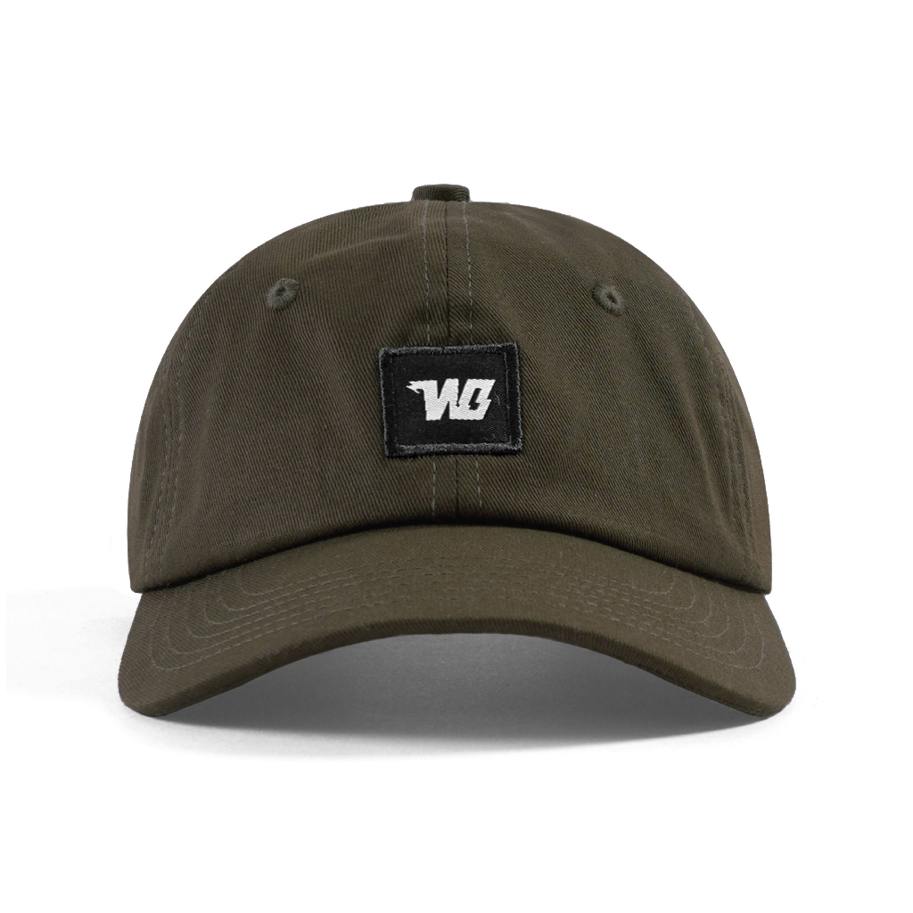 Waveblast Hat Baseball - Twill Logobox Army