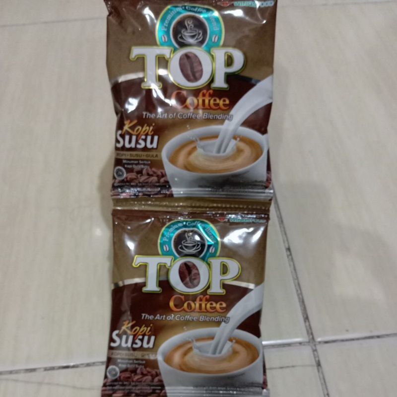 

Top Coffee kopi susu 12pcs