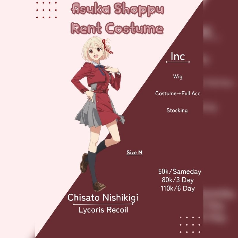 Chisato Nishikigi - Lycoris Recoil