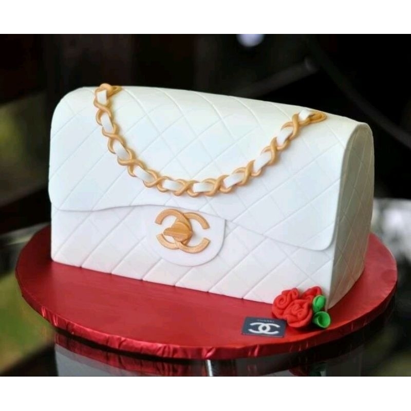 

tas costum cake /cake tas branded