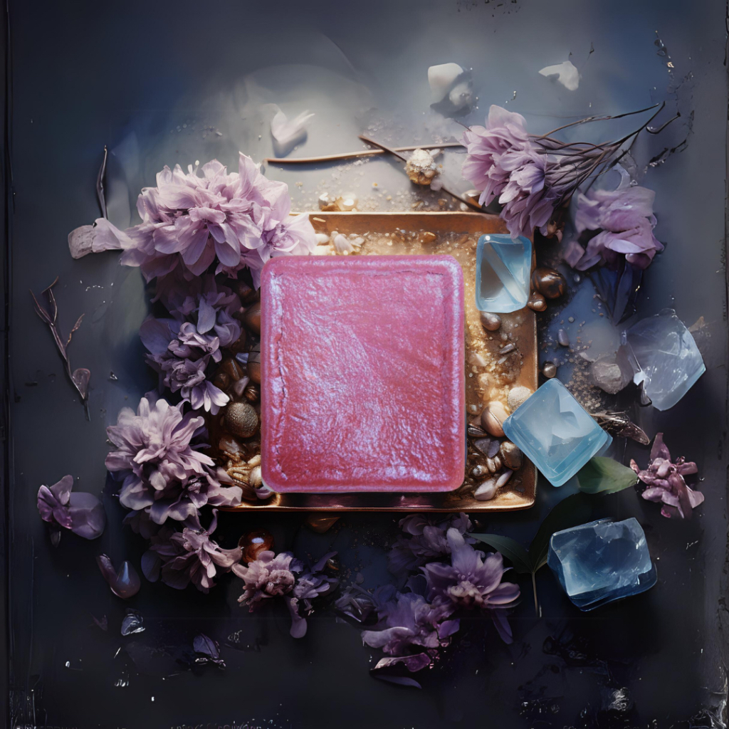 

Dreamy Poppies Begonia Handmade Mettalic Watercolor