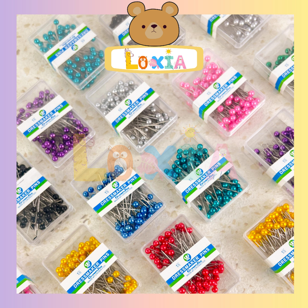 ⭐️Loxia⭐️ Jarum Pentul Anti Karat Besar Satu Warna Murah Harga Grosir / Jarum Pentul Jumbo / Jarum P