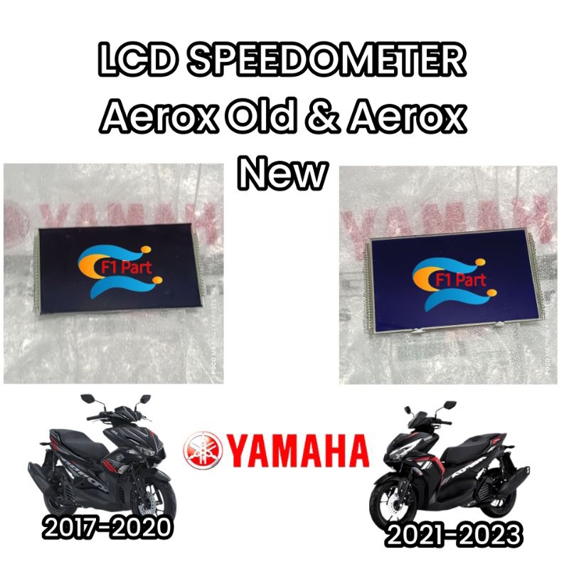 Lcd aerox 155 Lexi layar speedometer speedo spidometer Aerox old New connected Lexy 2017-2023 Origin