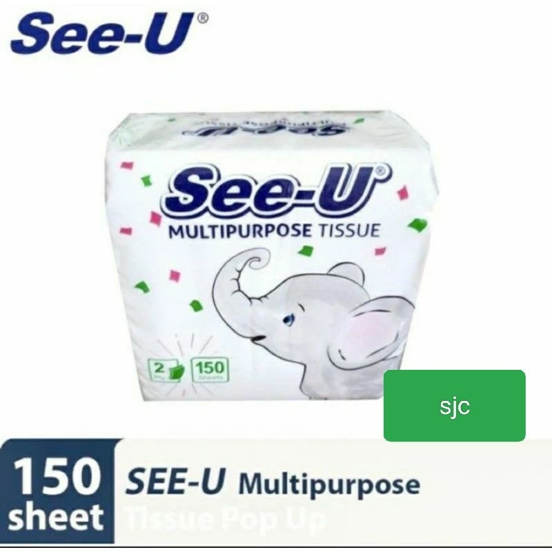 Tissue See U pop up 150 sheet / Tisu see u pop up 150 sheet
