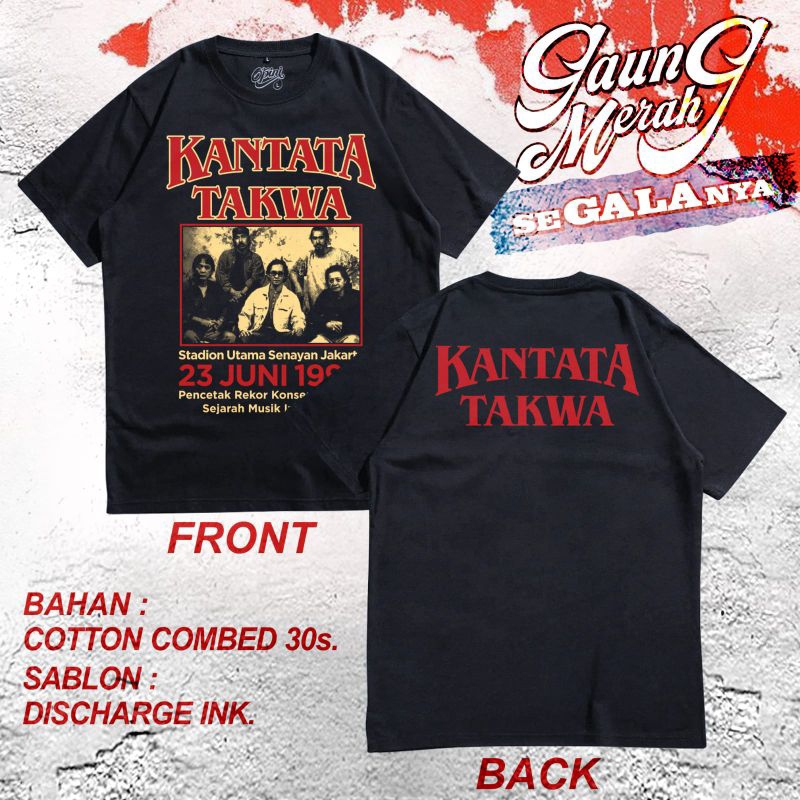 kaos Iwan fals / kaos oi Kantata takwa 1990