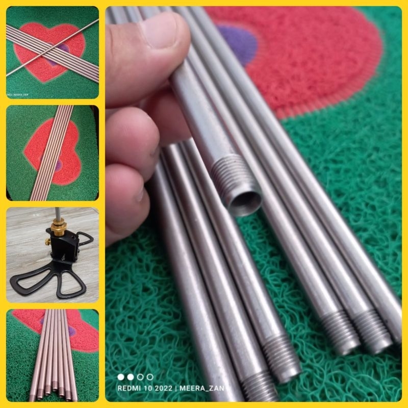 pipa rumah piston original stainlees. sangat cocok untuk semua pompa pcp china semua merk. pipa ruma