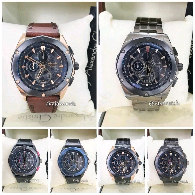 Jam Tangan Pria Alexandre Christie Ac6663 Ac 6663