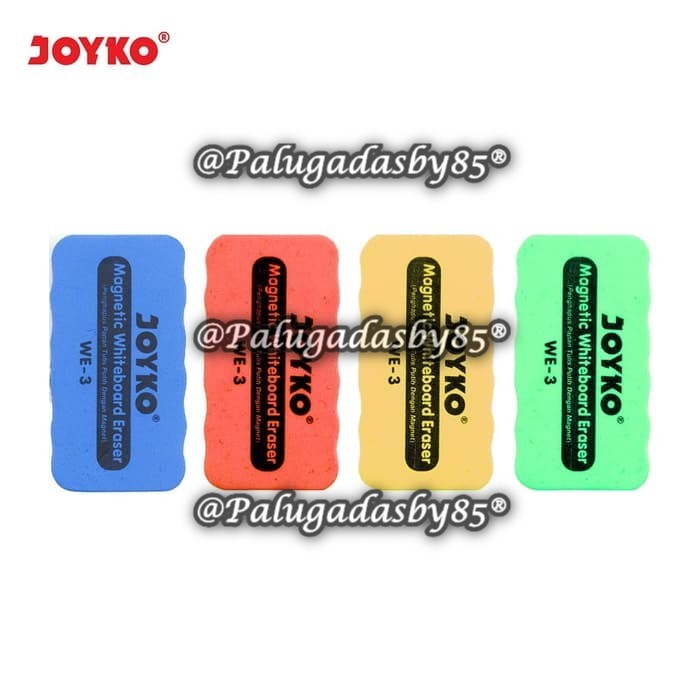 

(1 Biji) GROSIR White Board Eraser JOYKO WE-3 / Whiteboard Eraser Penghapus Papan Tulis Putih Joyko WE-3 Magnet / Joyko WE3 / Joyko WE 3